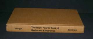 Boys? Fourth Book Radio Electronics Solar Transistor Silicon Cell 1st