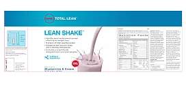 GNC Total Lean Lean Shake   Blueberries & Cream, 1.7 lb(s)  