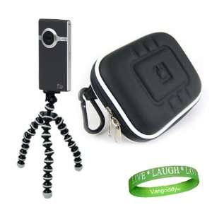  New Black UltraHD Video Camera Case for the Newest Model Flip 