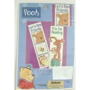    POOH R IS FOR READING   COUNTED CROSS STITCH Arts, Crafts & Sewing