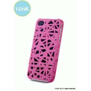   4S / iPhone 4 Slim Modernistic Designer Protective Case Carnation Pink