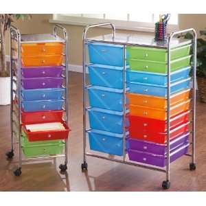  10   drawer Rolling Storage Cart