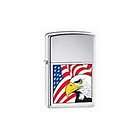 NEW ZIPPO LIGHTER 200 CLASSIC BRUSHED CHROME USA MADE SALE items in 