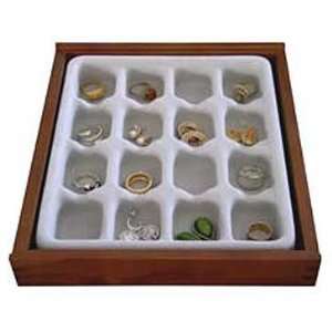  Rings and Earrings Organizer   Stack Em (Wood) (1.625H x 