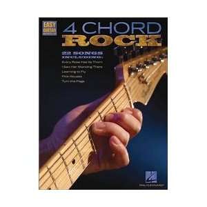   Hal Leonard 4 Chord Rock   Easy Guitar with Tab Musical Instruments
