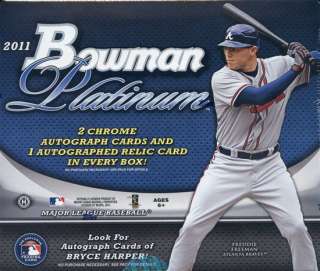 2011 Bowman Platinum Baseball Hobby Box  