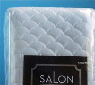 Salon Hotel Collection Scallop Coverlet Quilted King Sham  