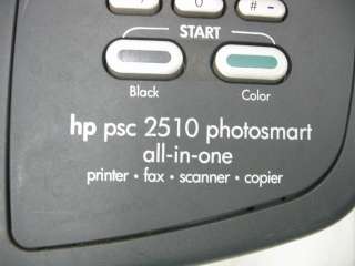 HP PSC 2510 Photosmart All in One Printer Q3093A MFP  