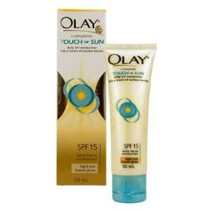 Olay Touch Of Sun Facial Moisturiser With A Touch Of Self Tanner SPF15 