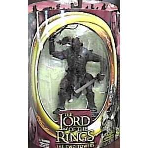 Lord of the Rings Two Towers Ugluk Action Figure with Sword Swinging 