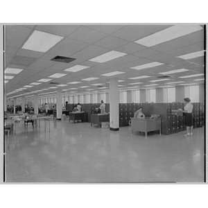   444 Merrick Rd., Lynbrook, Long Island. Third floor, filing cases 1963
