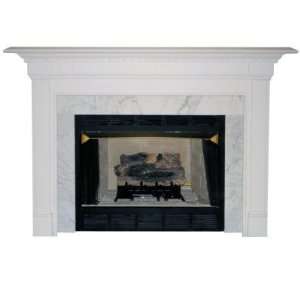   Woodworks Cobblestone Wood Fireplace Mantel Surround