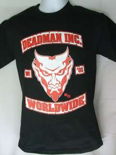 UNDERTAKER Deadman Inc Worldwide T shirt New  