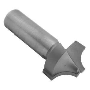 Plunge Roundover Bit, 9/16 Radius, 1 5/8 Dia, 1 Cut Length, 1/2 Shank 