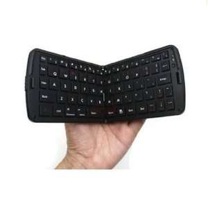  Black QQ Tech® Folding Foldable Wireless Bluetooth Keyboard 