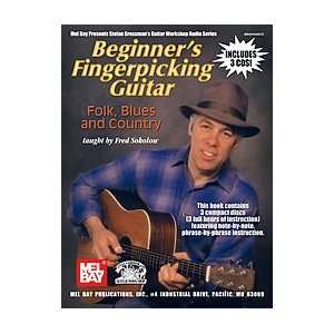  Beginners Fingerpicking Guitar Folk, Blues and Country 