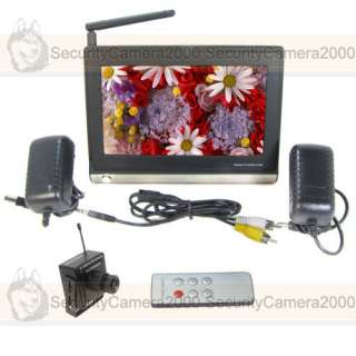 4G Wireless 7inch TFT 480TVL SONY CCD Mini Camera Transceiver Kit