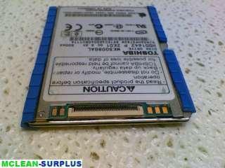 TOSHIBA MK3008GAL 30GB 1.8 Hard Drive for iPod Video  