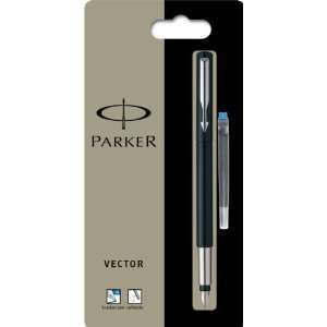  Parker Vector Black Fountain pen Medium nib, SM50136002M 