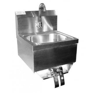   Sink 16 x 15 with Knee Operated Valve and Lead Free Faucet by ACE