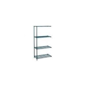 Freezer Wire Shelving Add On Unit Qty(4) 18 Deep x 24 Wide Freezer 