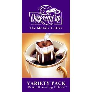 One Fresh Cup Variety Pack, 12 Count Grocery & Gourmet Food