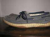Margaritaville Jolly Mon Mens boat Shoes Leather Blue Jimmy Buffet 11 