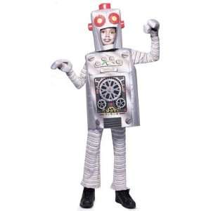    Childs Robot Halloween Costume (Size Small 4 6) Toys & Games