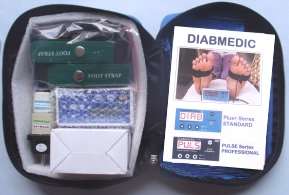 Diabmedic Plus is a DC powered machine and requires 110v   220v 