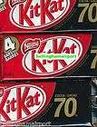 Kit Kat Dark 70% Bars from Canada 12 Bars with each o