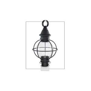 Norwell 1523 CO CL Globe Vidalia Onion 1 Light Outdoor Post Lamp in 