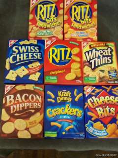 CHRISTIE CRACKERS 10+ CHOICES BACON DIPPERS SWISS +++  