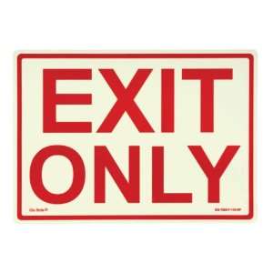  Glow In The Dark Exit Signs   peel and stick eg sign glow 