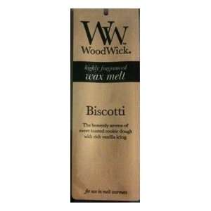    Wood Wick Highly Fragranced Wax Melt Biscotti 