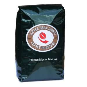Green Unroasted Yemen Mocha Sanani, Whole Bean Coffee, 5 Pound Bag 