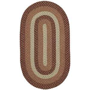   Rolling Hills 200 Green 24 x 36 Oval Area Rug