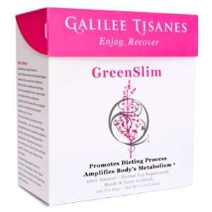   TISANES,GreenSlim   Diet Management Herbal Tea Remedy,100 tea bags