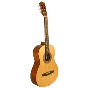    Hohner HC03DLX 3/4 Size Classical Guitar Musical Instruments