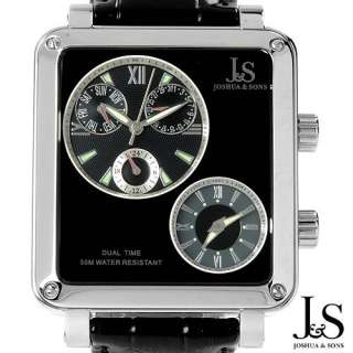 Joshua and Sons js 30 01 Day Date Gentlemens Watch  
