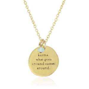 Dogeared Jewels & Gifts Karma What Goes Around Comes Around Necklace