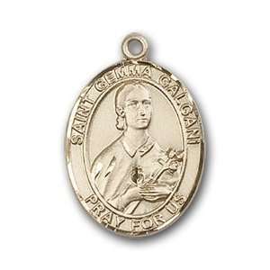  12K Gold Filled St. Gemma Galgani Medal Jewelry
