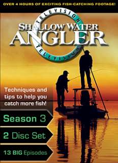 SHALLOW WATER ANGLER TV Season 3 ~ 2 DVD SET ~ Fishing  