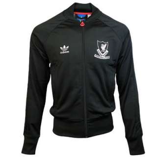 New Adidas Originals Official Liverpool FC Black 2012 TT Track Top 