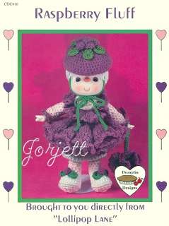 Raspberry Fluff, Dumplin Designs Lollipop Lane crochet  