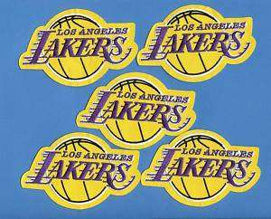 Lot Los Angeles Lakers NBA Basketball Patches Crests  