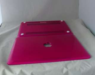 Hot Pink Solid Hard Case Cover f MacBook Pro 13 A1278  
