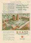 1929 Hyatt roller bearings farm machinery print AD