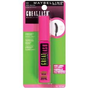  Maybelline Great Lash Curved   Very Black Beauty