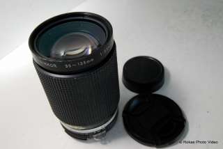 nikon 35 135mm f3.5 4.5 lens nikkor Ai s manual rated C  