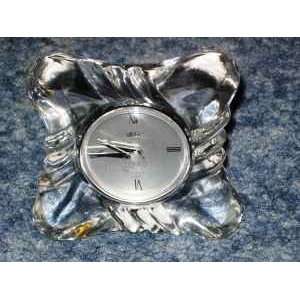  MIKASA CRYSTAL Twist Square Clock 